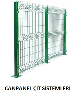 panel çit takım 6005 yeşil 120 lİk 